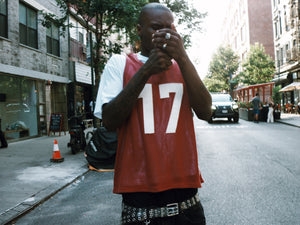 filthy® fishnet swingman jersey (red)