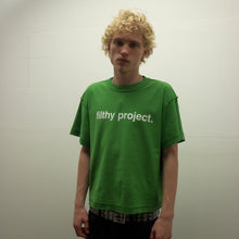 filthy® expert level graphic design tee green (boxy)