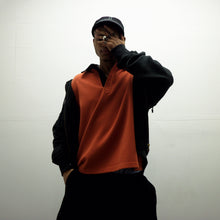 filthy® contrasted polo (orange)