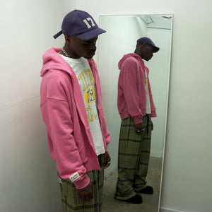 filthy® lightweight zip-up (pink)