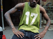 filthy® fishnet swingman jersey (lime)