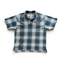 filthy® 1of1 plaid polo (MEDIUM)
