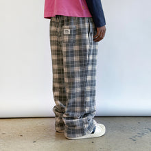 filthy® faded plaid sweatpants V2