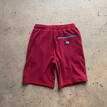filthy® utility fleece short (maroon)