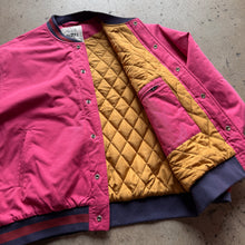 filthy® cotton shell bomber (fuchsia pink)