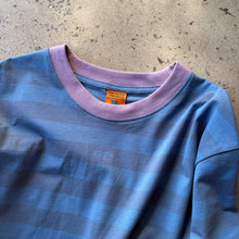 filthy® faded stripe tee (indigo)