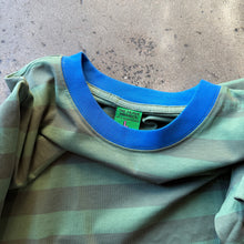 filthy® faded stripe tee (green)