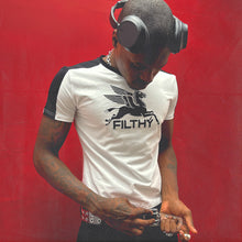 filthy® pegasus baby tee (white)