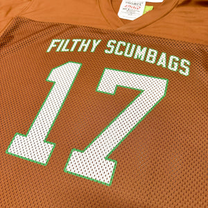 filthy® scumbags football jersey (Boxy cut)