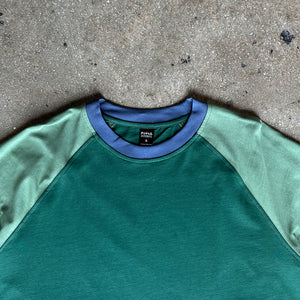 filthy® raglan tee (forest/sage)