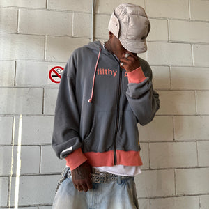 filthy® tumblr 20XX hoodie (salmon ash)