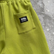 filthy® 17 varsity sweatshorts (lime)