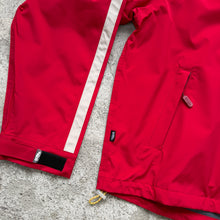 filthy® 2-stripe rain jacket (red)