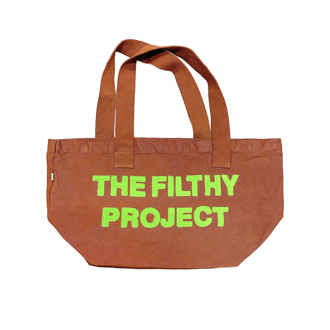 filthy® appliquéd studio tote sack
