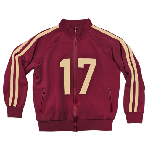 filthy® 2-Stripe track Jacket maroon