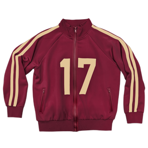 filthy® 2-Stripe track Jacket maroon