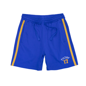 filthy® varsity PE short (blue)