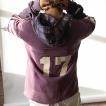 filthy® fishnet football jersey (purple)