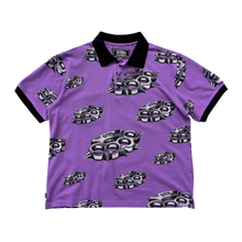 filthy® brass all-over polo (purple)