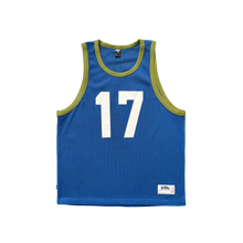 filthy® cotton fishnet swingman jersey (blue)