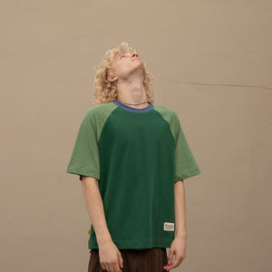 filthy® raglan tee (forest/sage)