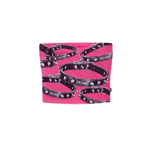 filthy® womens spike collar tube top (pink)