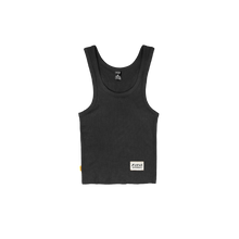 filthy® waffle tank (Black)