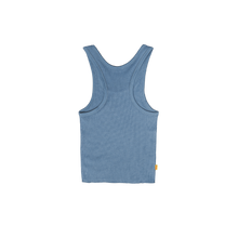 filthy® waffle tank (Slate Blue)