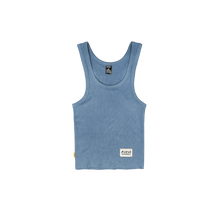 filthy® waffle tank (Slate Blue)