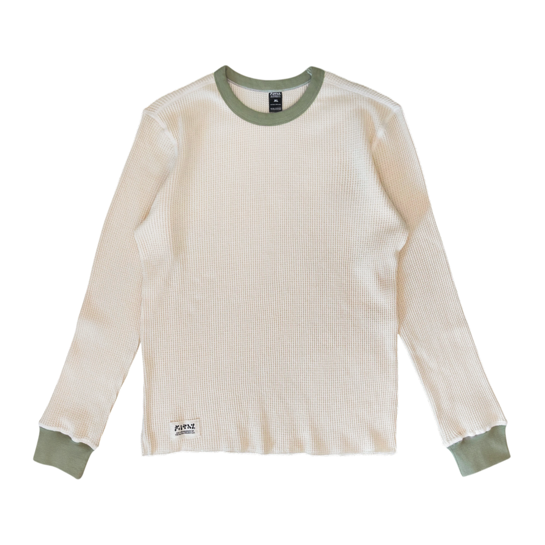 filthy® waffle thermal (off-white)