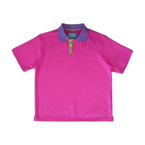 filthy® blockstar polo (pink)