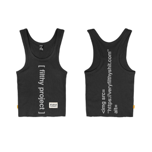 filthy® coding tank (black)
