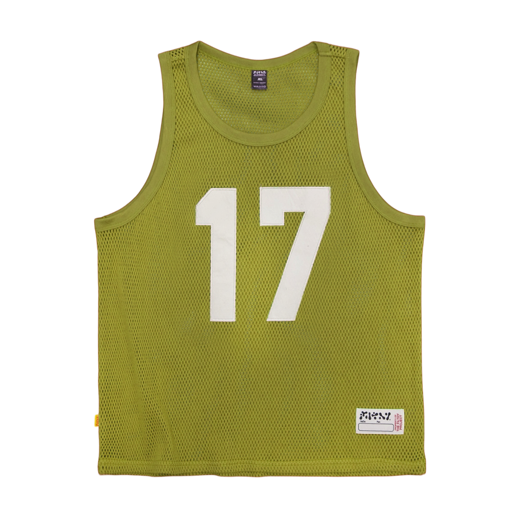 filthy® fishnet swingman jersey (lime)
