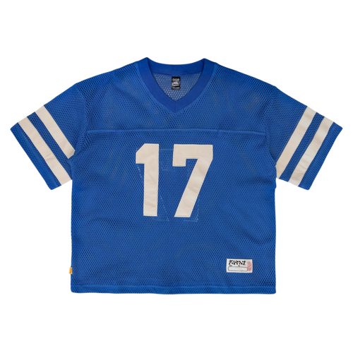 filthy® fishnet football jersey (blue)
