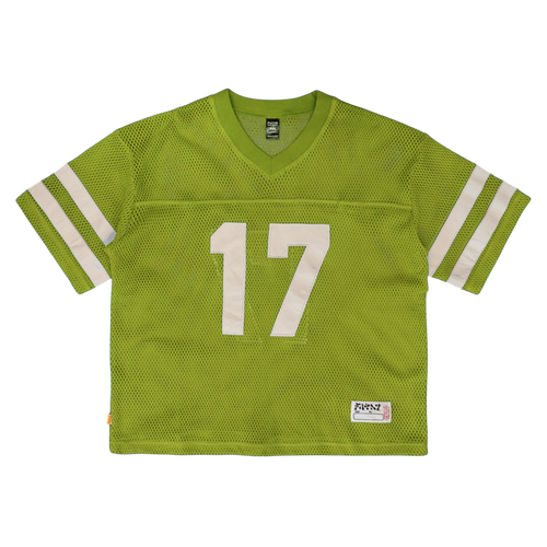 filthy® fishnet football jersey (lime)