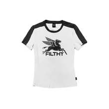 filthy® pegasus baby tee (white)