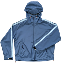 filthy® 2-stripe rain jacket (indigo)