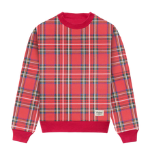 filthy® reversible sweatshirt red tartan