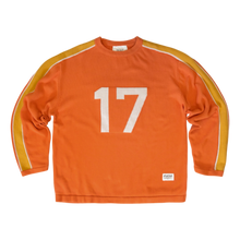 filthy® stripe knit sweater (orange)