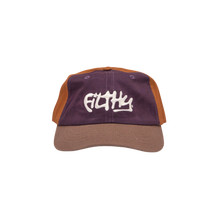 filthy® tribe hat (plum/rust/brown)