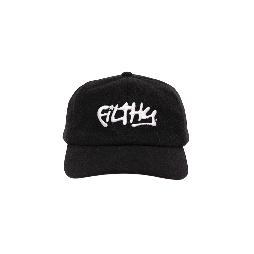 filthy® twill logo hat