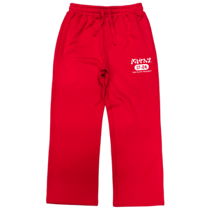 filthy® varsity sweatpants red