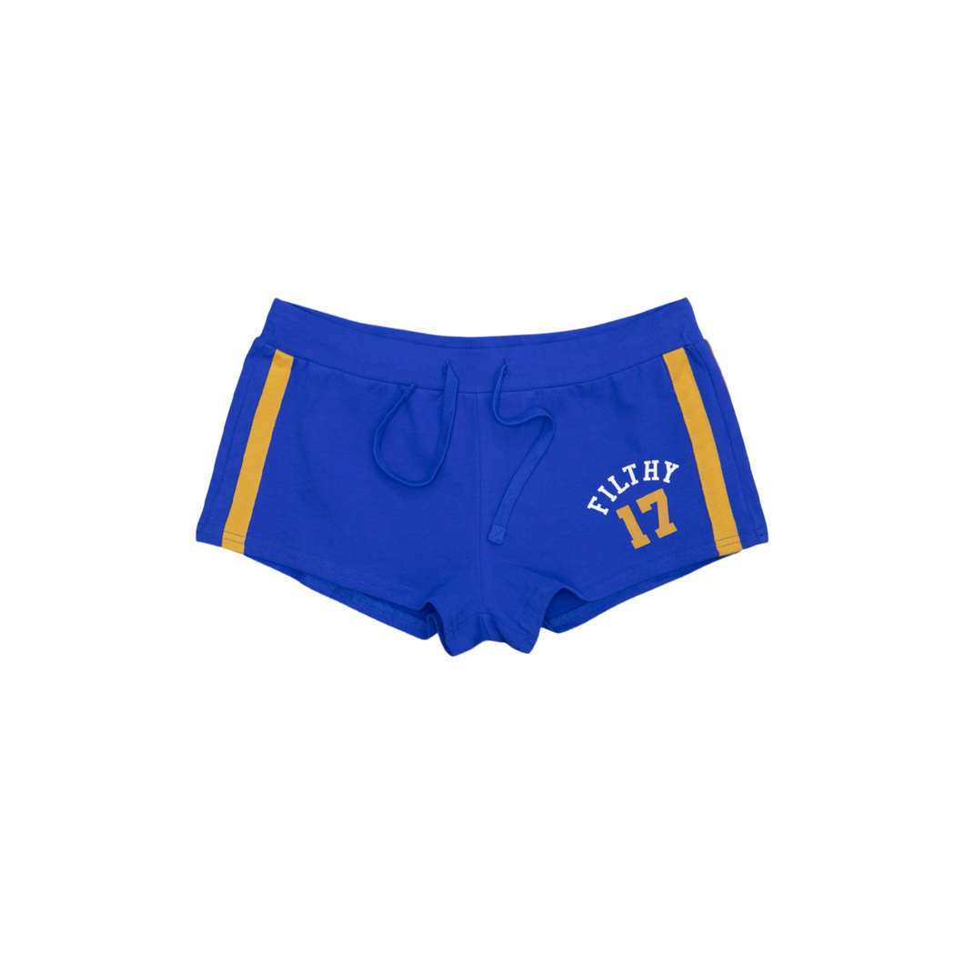 filthy® womens PE short (blue)