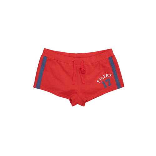 filthy® womens PE short (red)