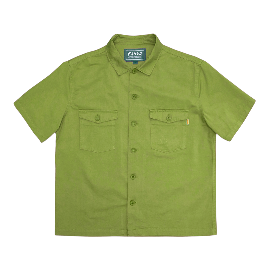 filthy® lightweight work-shirt (lime)