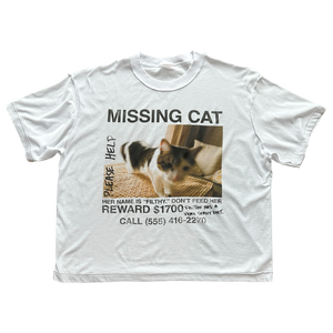 filthy® missing cat tee (lightweight)