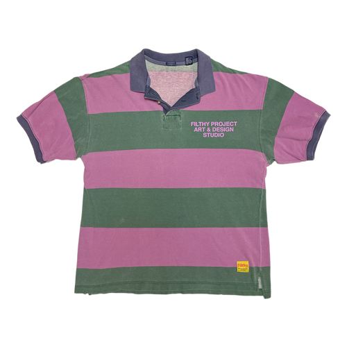 filthy® 1of1 vintage striped polo (LARGE)