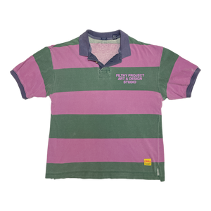 filthy® 1of1 vintage striped polo (LARGE)